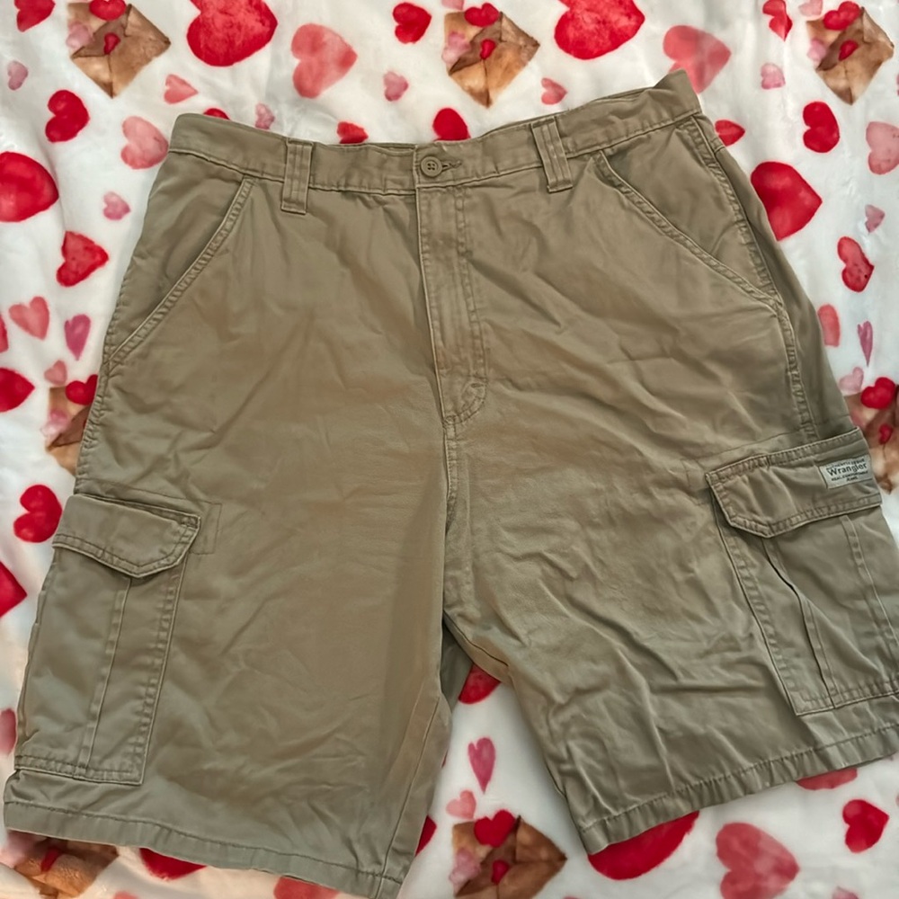 Mens Wrangler cargo shorts
